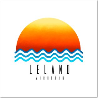 Leland Sunset Posters and Art